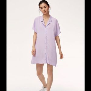 WILFRED Radhika Dress BLACK NOT PURPLE